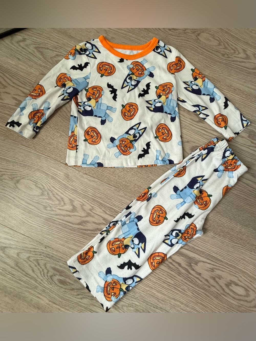 Toddler Bluey Halloween PJs